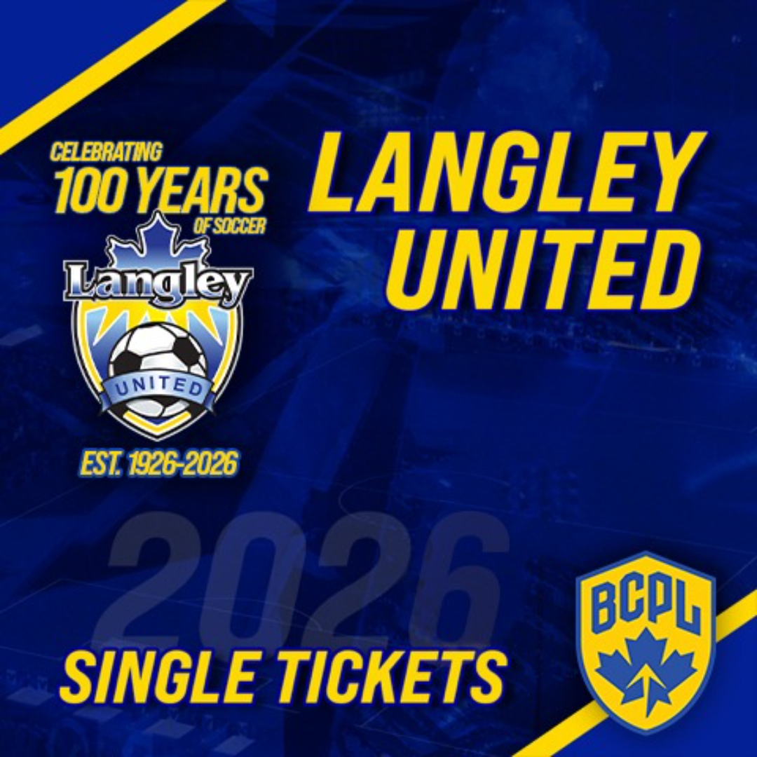 W: 1:00PM Langley United vs. Rise / M: 3:30PM Langley United vs. WFC 2