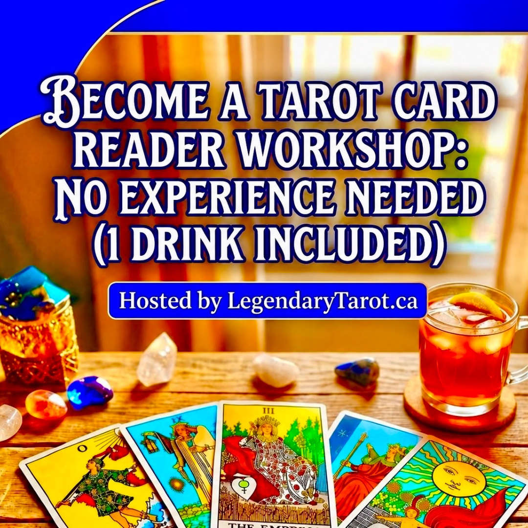 Become a Tarot Card Reader Workshop: No Experience Needed (1 Drink Included)