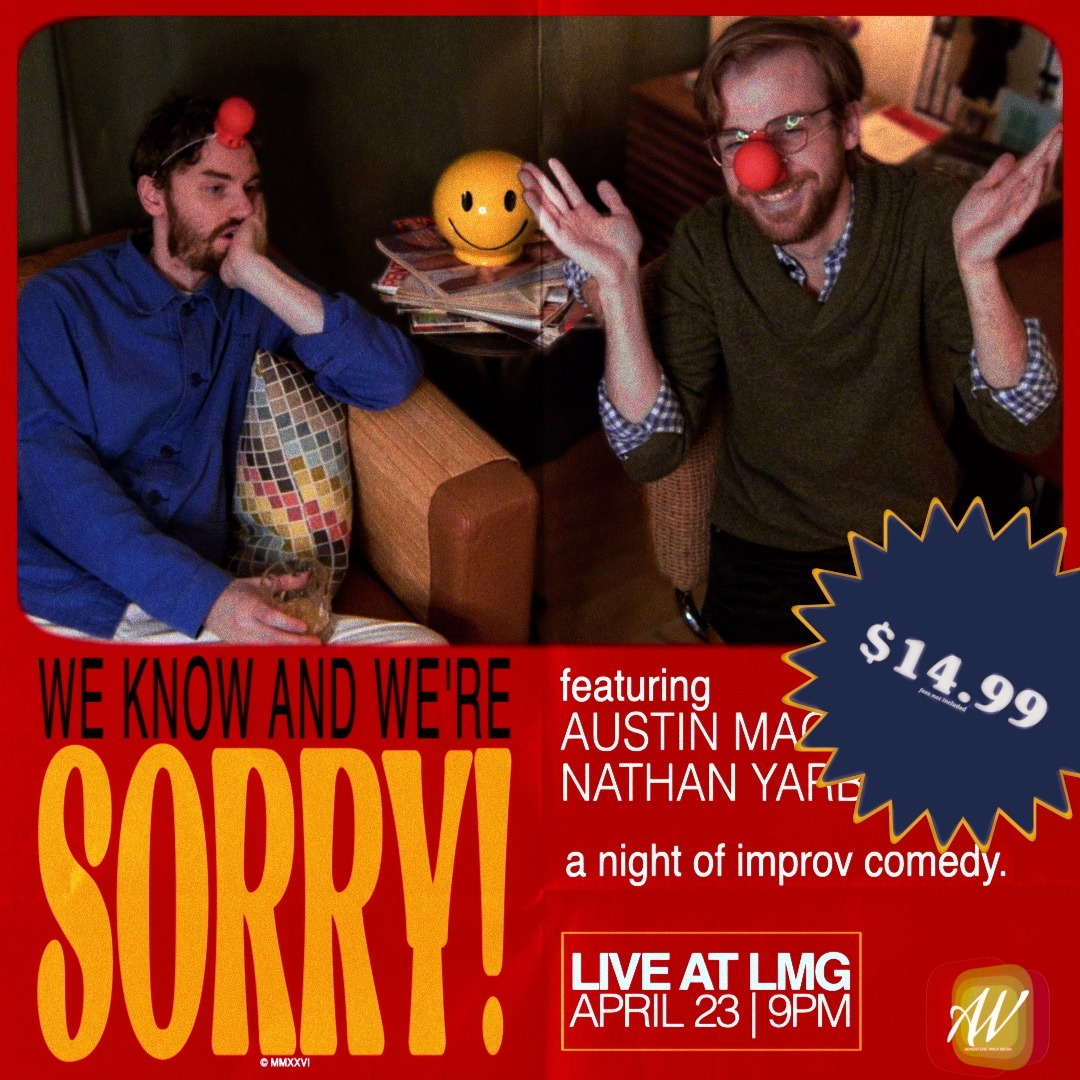 We Know And We're Sorry