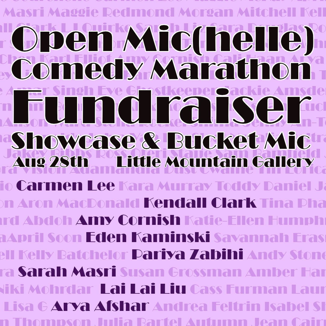 Open Mic(helle) Comedy Marathon Fundraiser