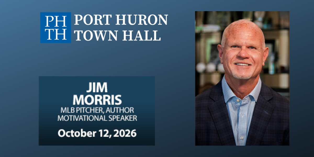 海援隊 meets Morris パンフレット Port Huron Town Hall: Jim Morris - McMorran Place Sports