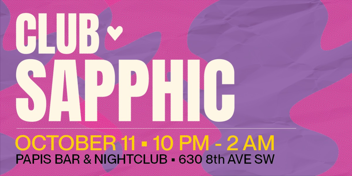 CLUB SAPPHIC TAKEOVER @ PAPI'S - MAMI EDITION - SUNDAY LONG WEEKEND event artwork from Showpass