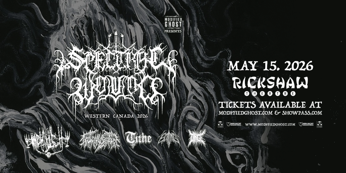 SPECTRAL WOUND with Nachtlicht, Nocturnal Departure, Tithe, Scalding & Dirge