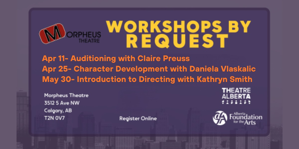 Workshop: Intro to Character Development with Daniela Vlaskalic