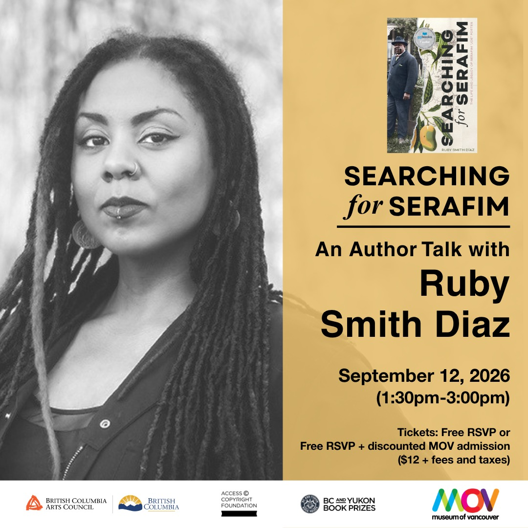 Searching for Serafim: An Author Talk with Ruby Smith Diaz