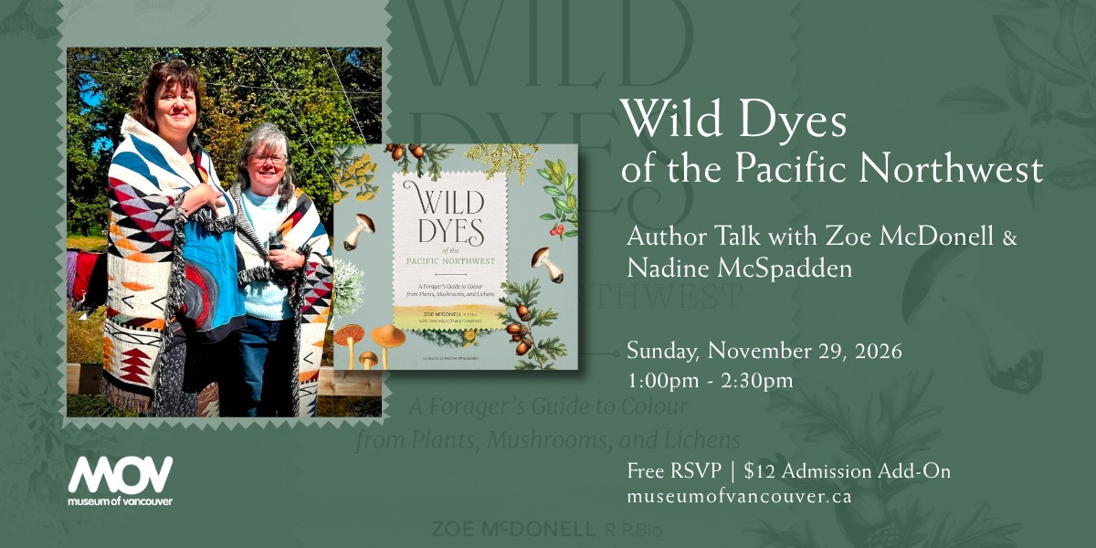 Wild Dyes of the Pacific Northwest: Author Talk