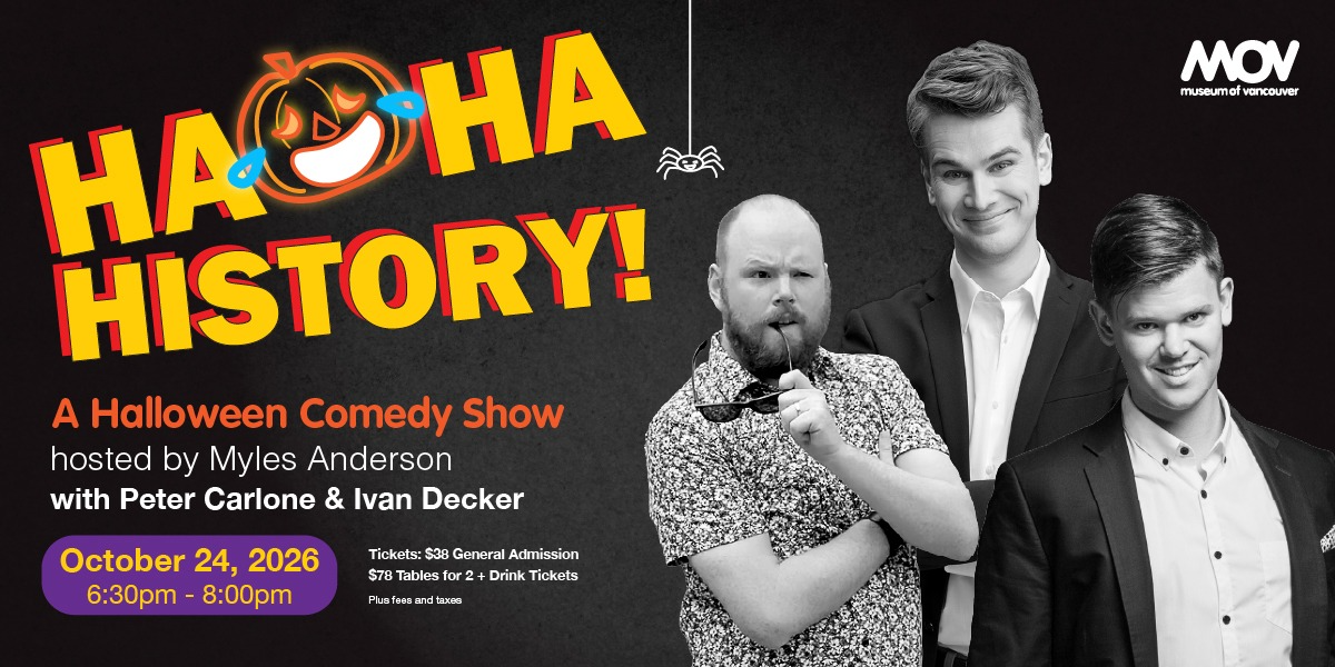 Haha, History! A Halloween Comedy Show