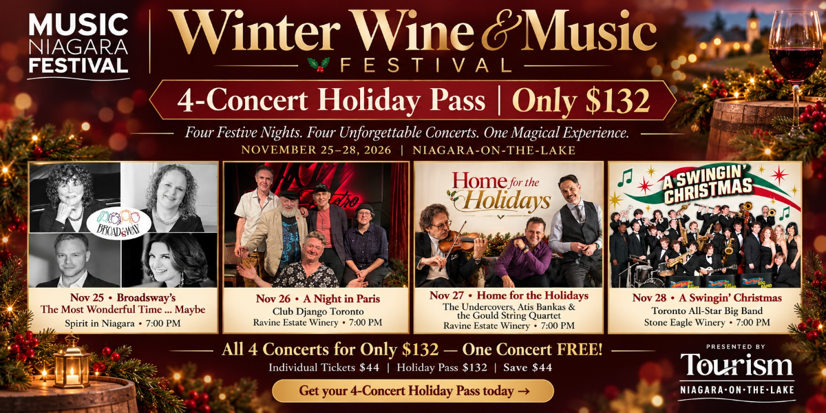 4-Concert Holiday Pass | Only $132