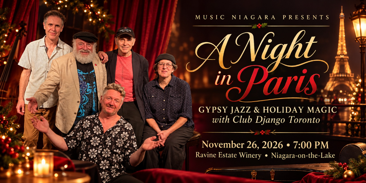 A Night in Paris — Gypsy Jazz & Holiday Magic with Club Django Toronto