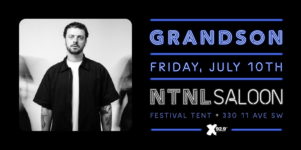 Grandson National Saloon event artwork from Showpass