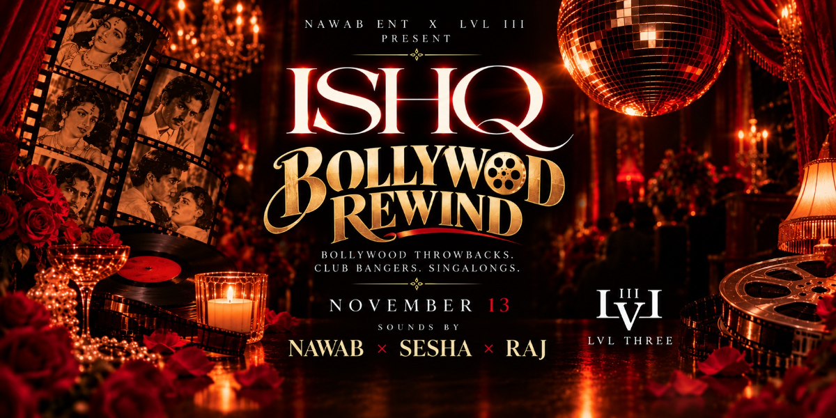 ISHQ - Bollywood Rewind — official event artwork