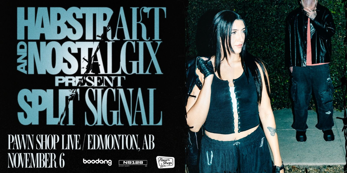 Habstrakt + Nostalgix event artwork from Showpass