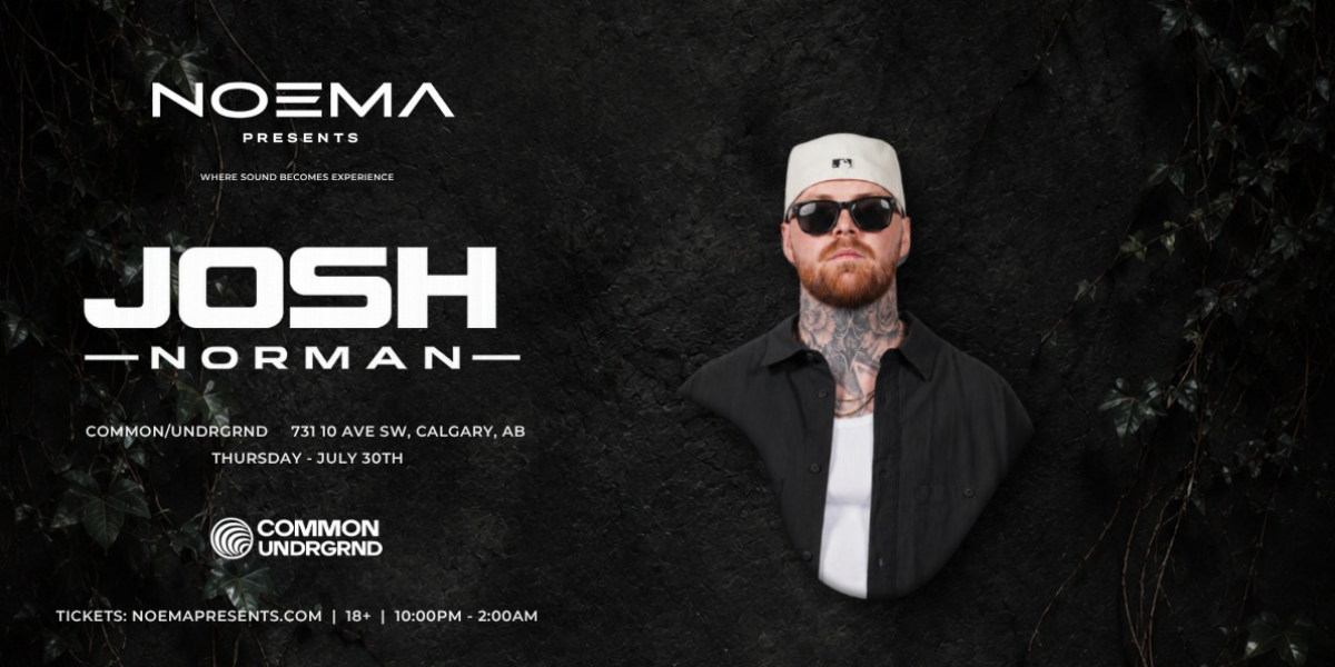 Josh Norman event artwork from Showpass