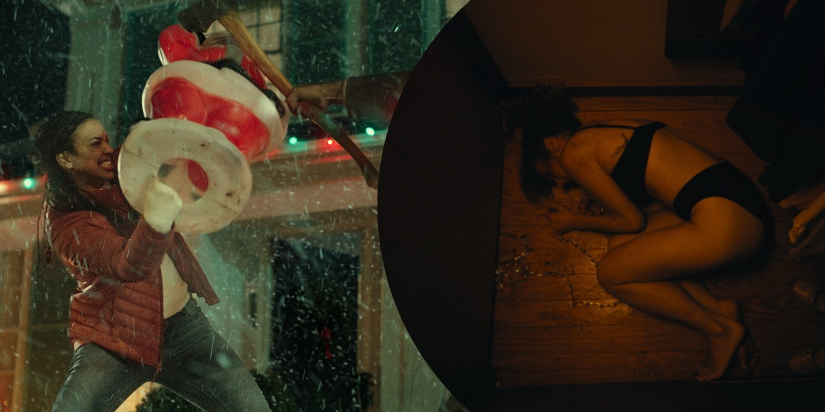 DOUBLE FEATURE - UNHOLY NIGHT & AMERICAN DOLLHOUSE
