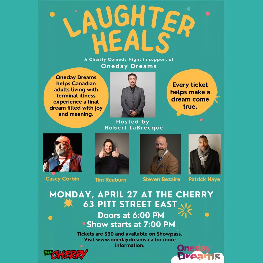 Laughter Heals: A Charity Comedy Night in Support of Oneday Dreams