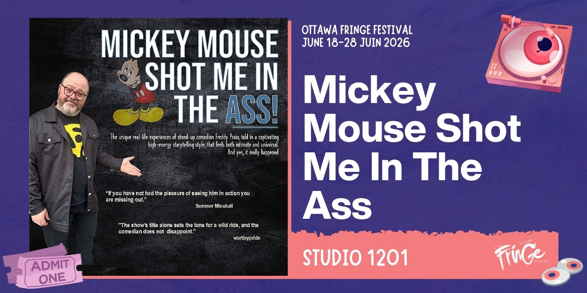 Mickey Mouse Shot Me In The Ass