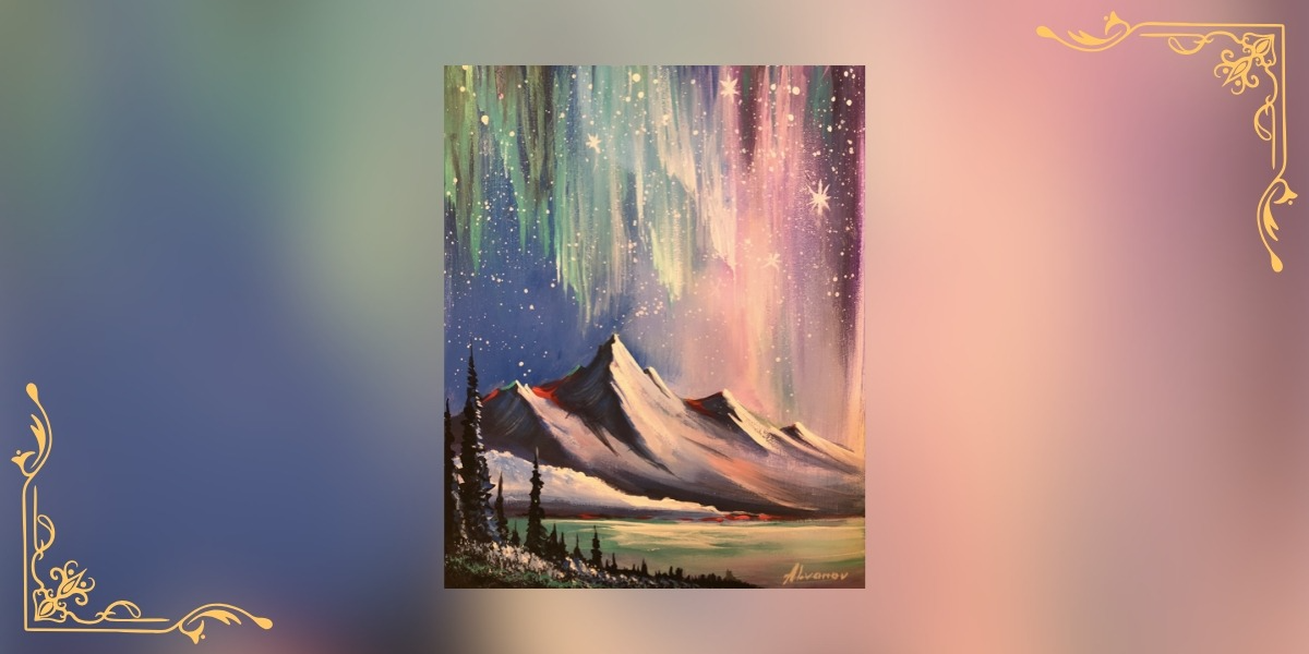 Paint Night - Northern Lights Show