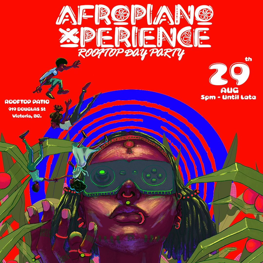 Source-aware visual for AFROPIANO XPERIENCE: Rooftop Day Party