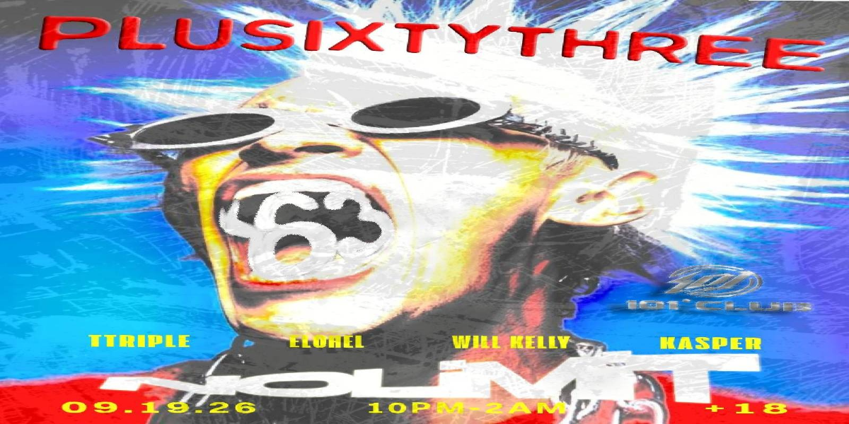 PLUSIXTYTHREE PRESENTS: NO LIMIT event artwork from Showpass
