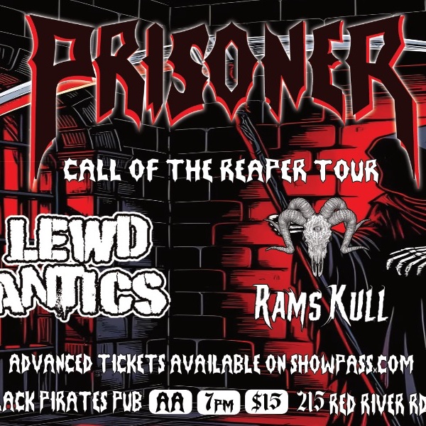Prisoner Call Of The Reaper Tour ( All Ages)