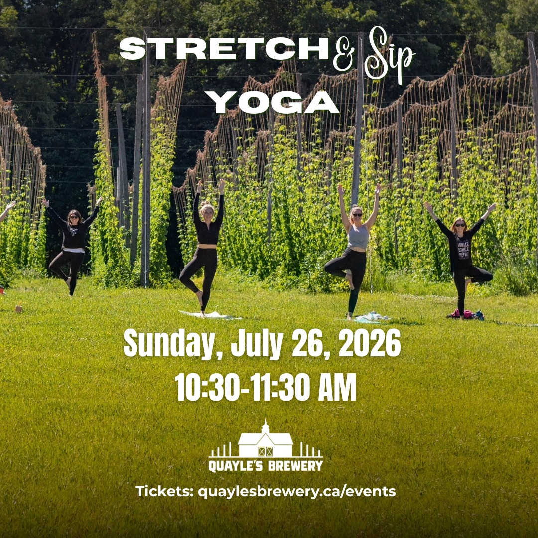 Stretch & Sip at Quayle's