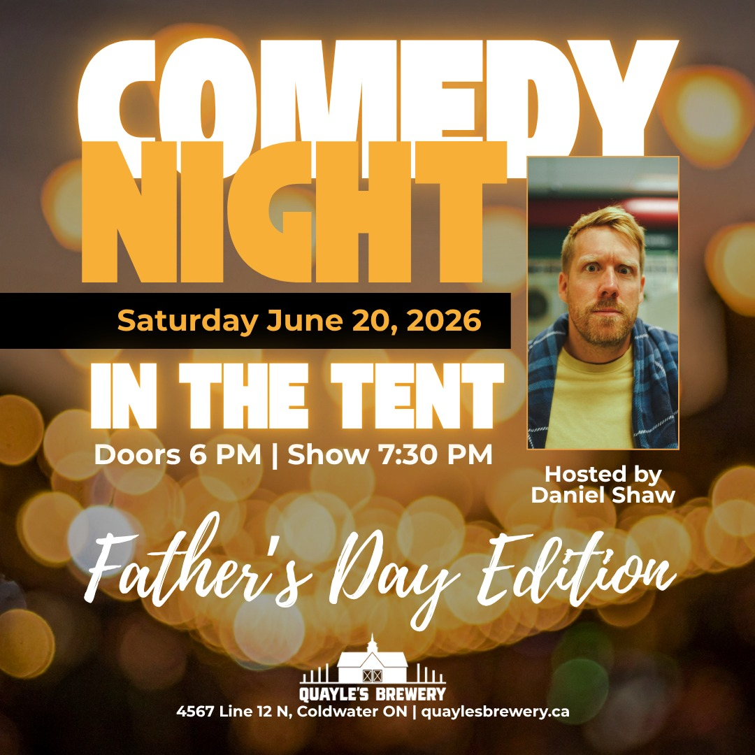 Comedy Night under the Big Tent - Father's Day Theme - Saturday, June 20, 2026
