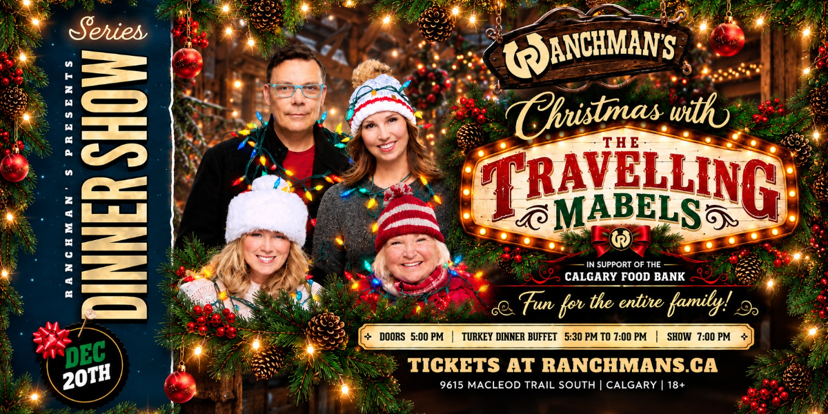 CHRISTMAS WITH THE TRAVELLING MABLES — official event artwork