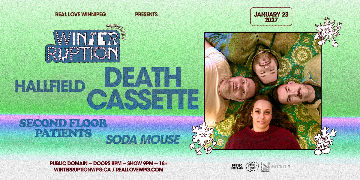 WTRPTN27 ❄︎ Death Cassette, Hallfield, Second Floor Patients, Soda Mouse