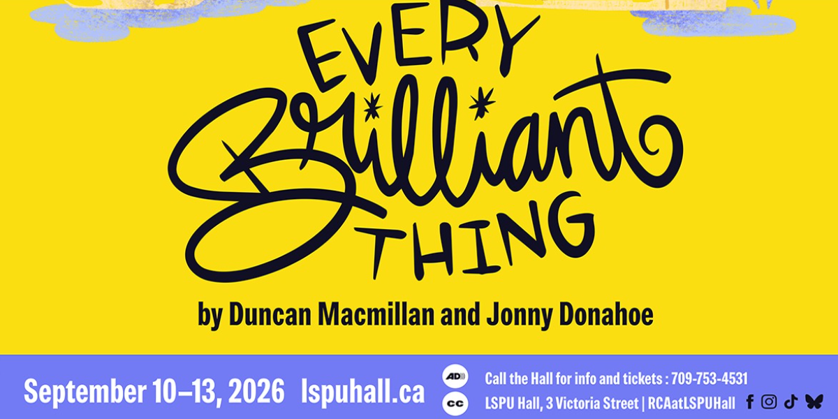 Live Stream: Every Brilliant Thing