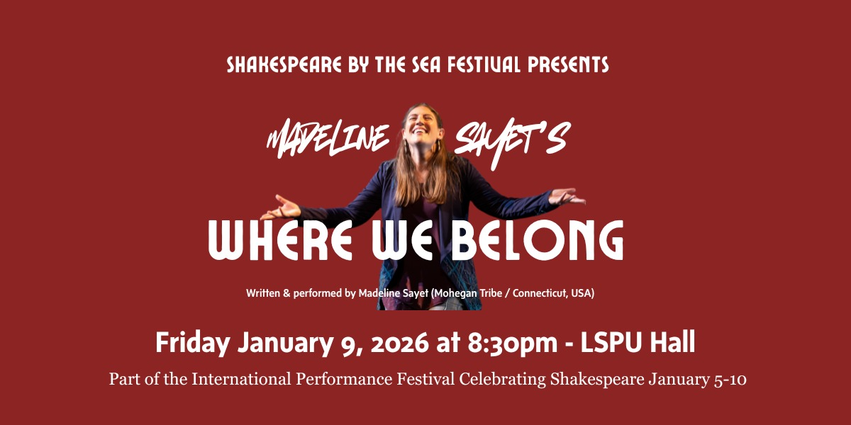 Madeline Sayet's WHERE WE BELONG