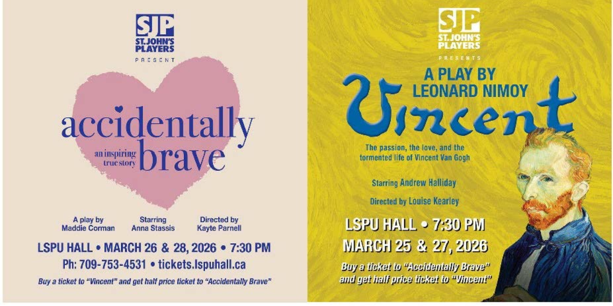 BOGO Half Off: Vincent by Leonard Nimoy & Accidentally Brave by Maddie Corman BOGO Half Off: Vincent by Leonard Nimoy & Accidentally Brave by Maddie Corman