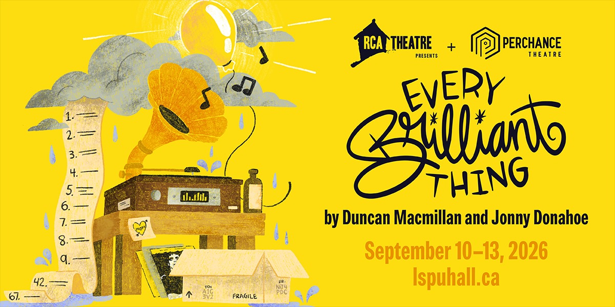 Live Stream: Every Brilliant Thing