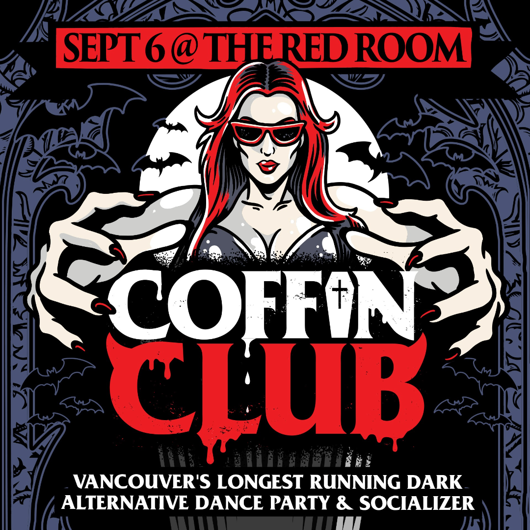 COFFIN CLUB - Sept 6 @ The Red Room - GET TICKETS