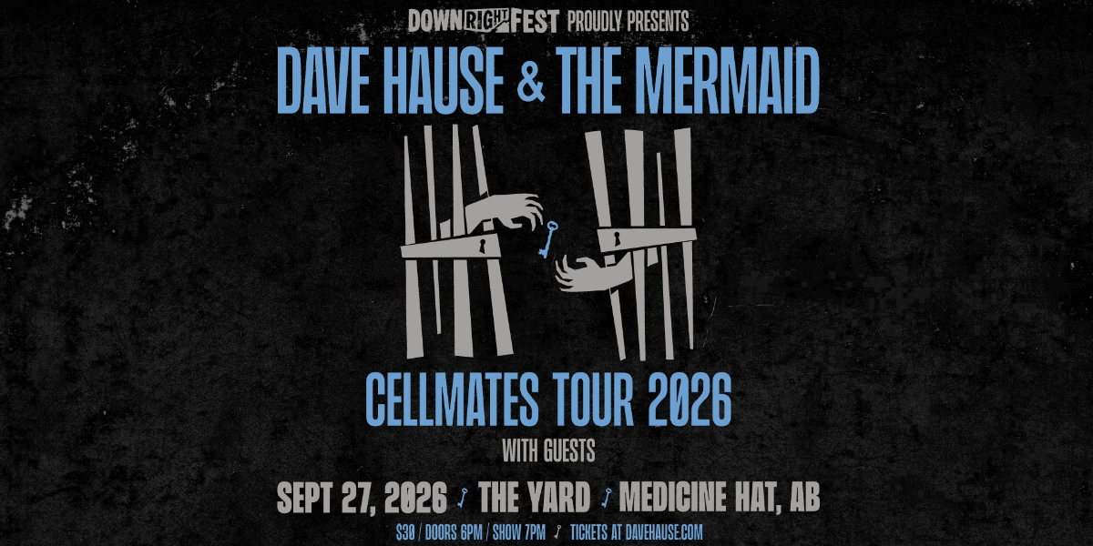 Dave Hause & The Mermaid Medicine Hat event artwork from Showpass