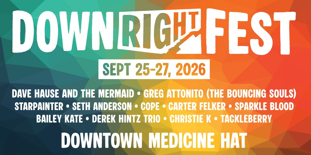 Down Right Fest 2026 event artwork from Showpass
