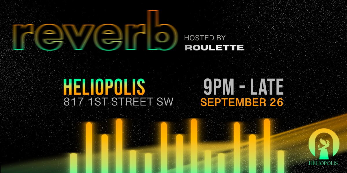 REVERB 10 official Showpass event artwork