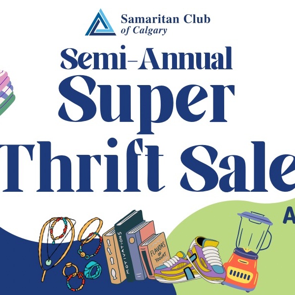 Samaritan Club of Calgary Semi-Annual Super Thrift Sale