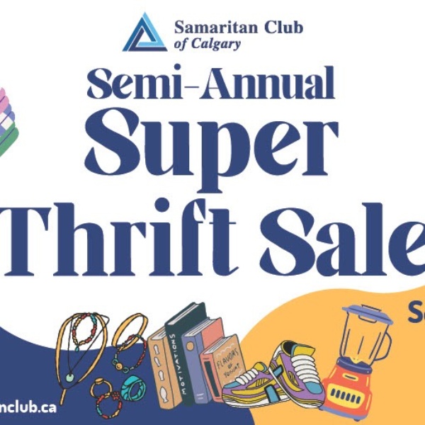 Samaritan Club of Calgary Semi-Annual Super Thrift Sale