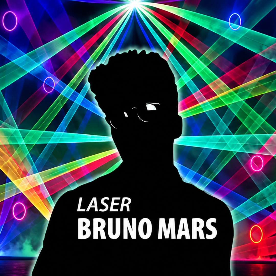 Poster for Laser Bruno Mars