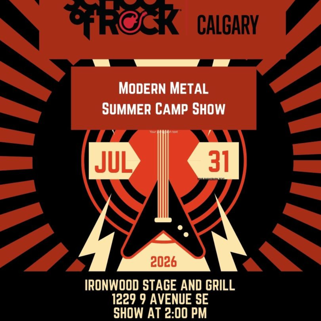 Modern Metal Summer Camp 2026 Showcase event artwork from Showpass