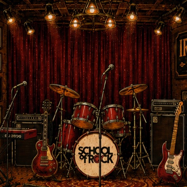 School of Rock Douglasdale Summer Showcase official event artwork