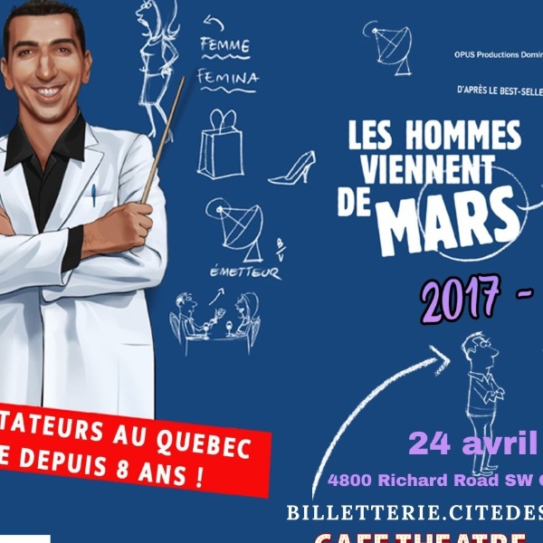 Théâtre : LES HOMMES VIENNENT DE MARS, LES FEMMES DE VENUS