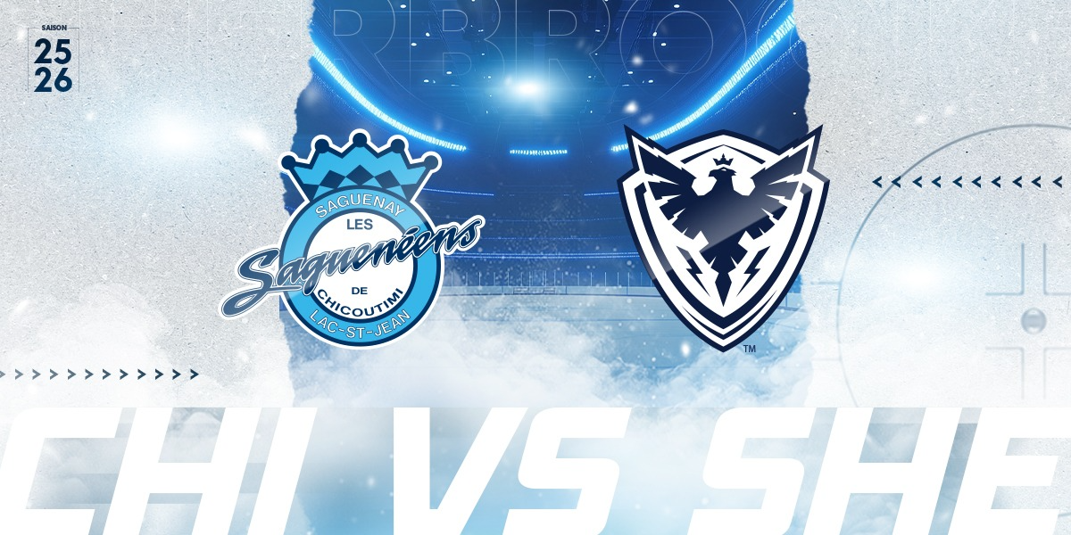 13 mars 2026 - Saguenéens de Chicoutimi vs Phoenix de Sherbrooke