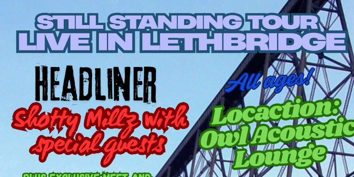 Still Standing Tour-Live in Lethbridge + Exclusive Meet & Greet event artwork from Showpass