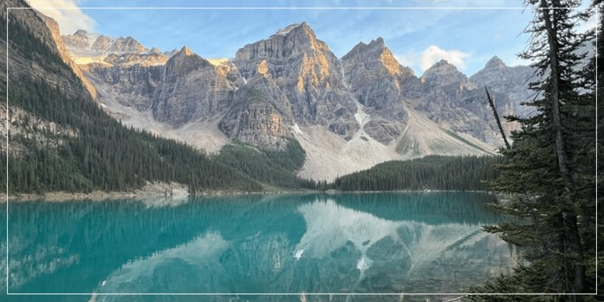 Sunset Tour Moraine Lake Lake Louise from Calgary Canmore Banff
