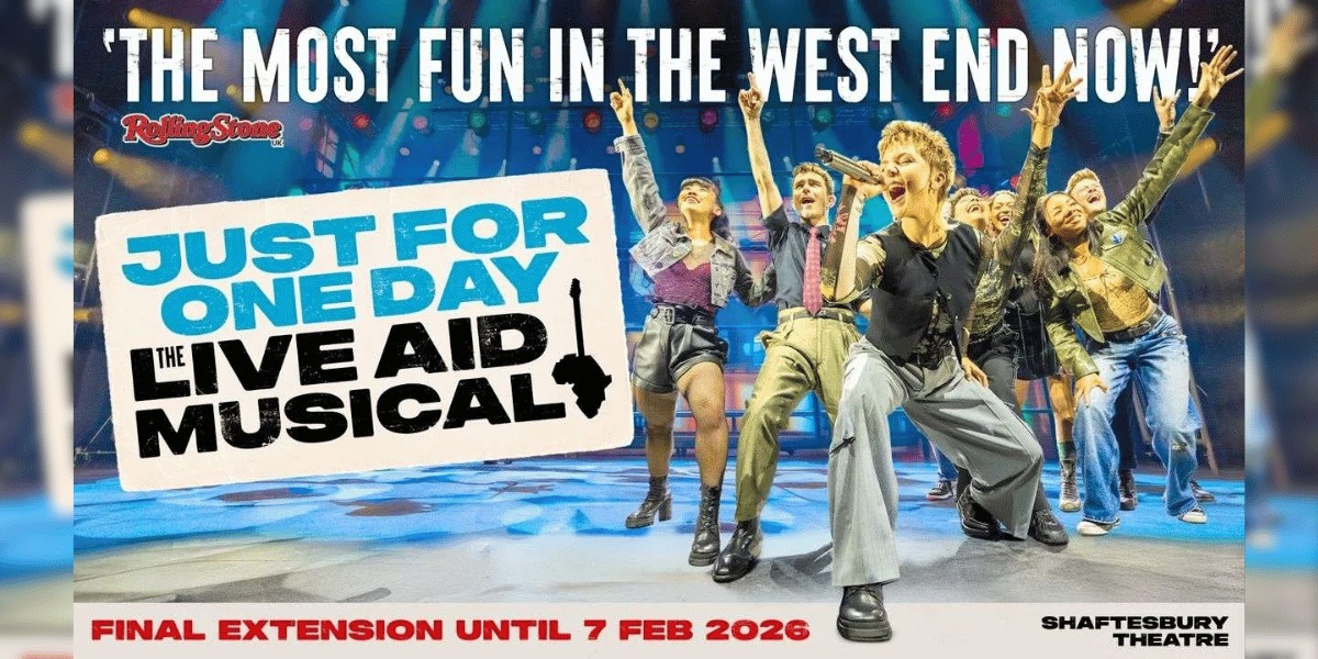 Just For One Day - The Live Aid Musical at Shaftesbury Theatre