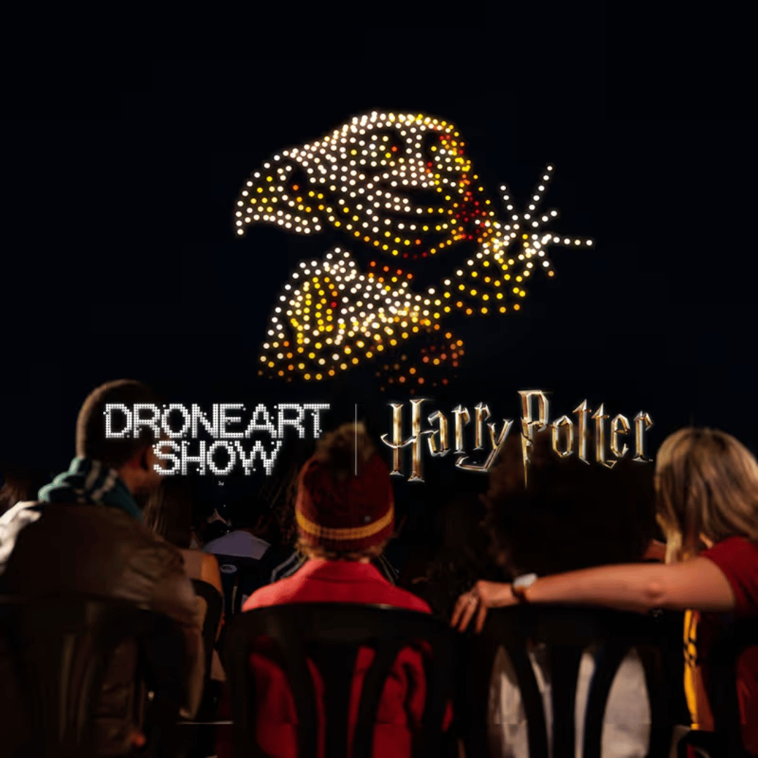 DroneArt Show: Harry Potter™ at the Edmonton Exhibition Lands Racetrack - Infield