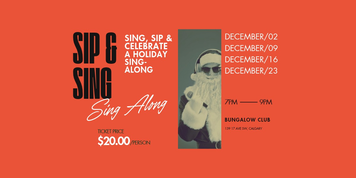 Sip & Sing Holiday Sing Along