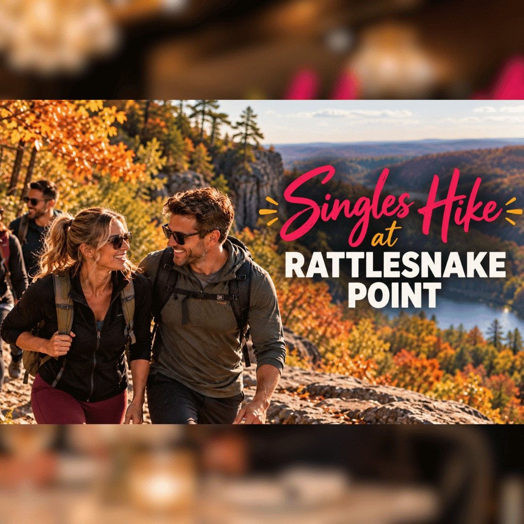 Singles Hike at Rattlesnake Point