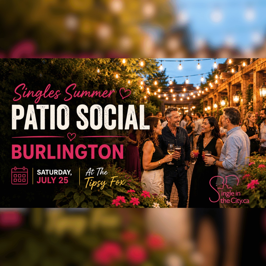 Singles Summer Patio Social | Burlington
